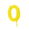 Vela Número 0 Amarelo